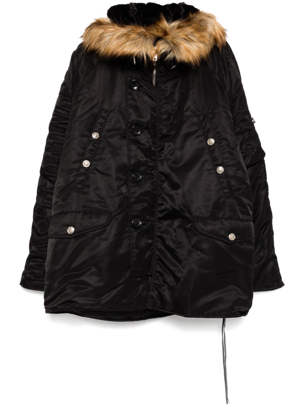 Mastermind World hooded jacket - Black von Mastermind World