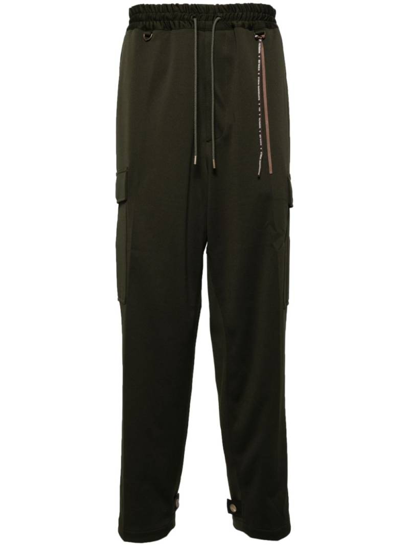 Mastermind World jersey cargo pants - Green von Mastermind World