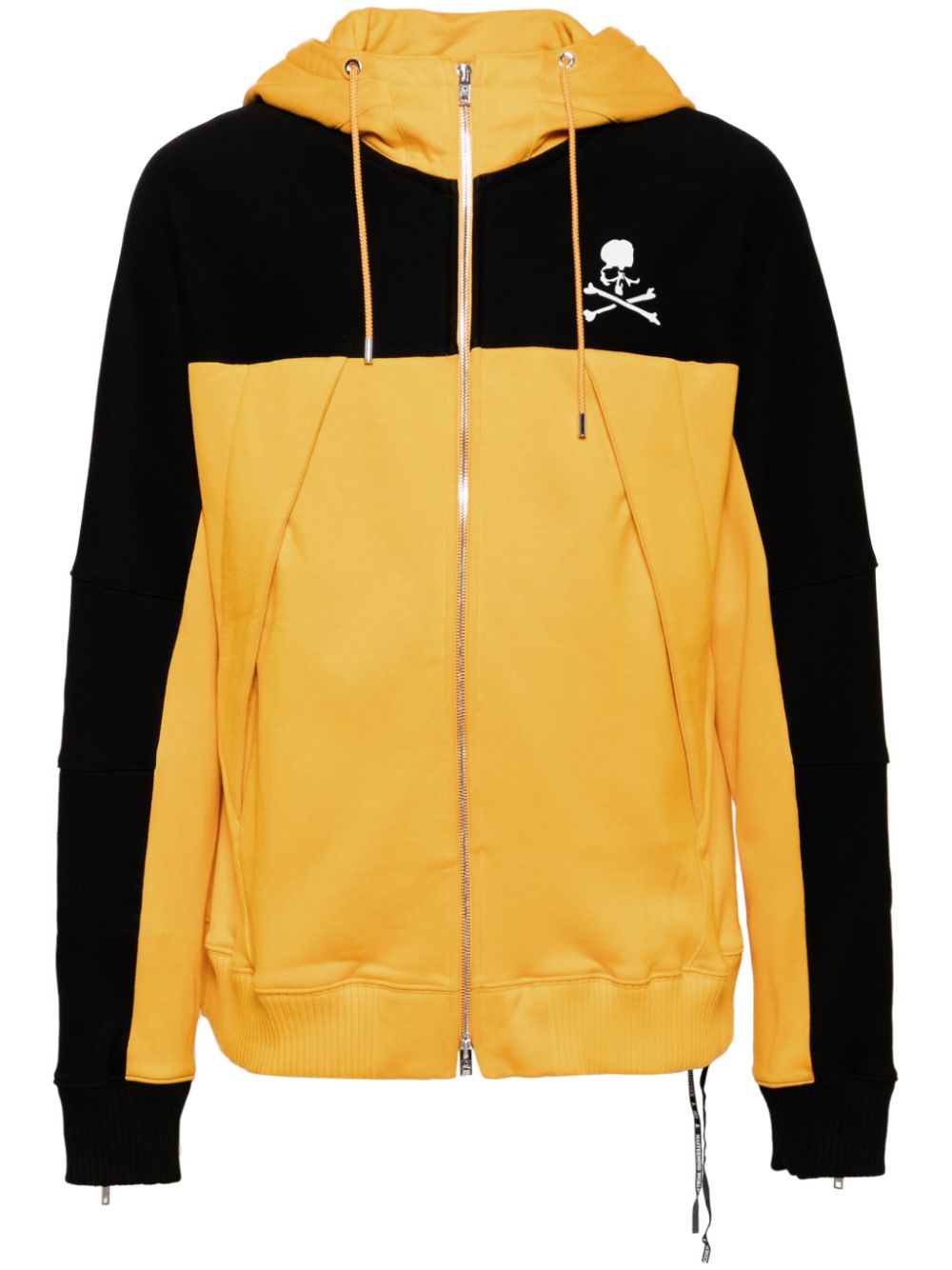 Mastermind World logo print hoodie - Yellow von Mastermind World