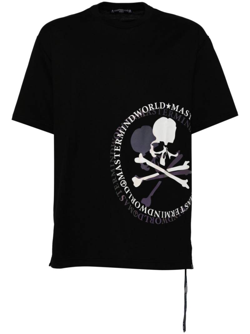 Mastermind World logo-printed T-shirt - Black von Mastermind World