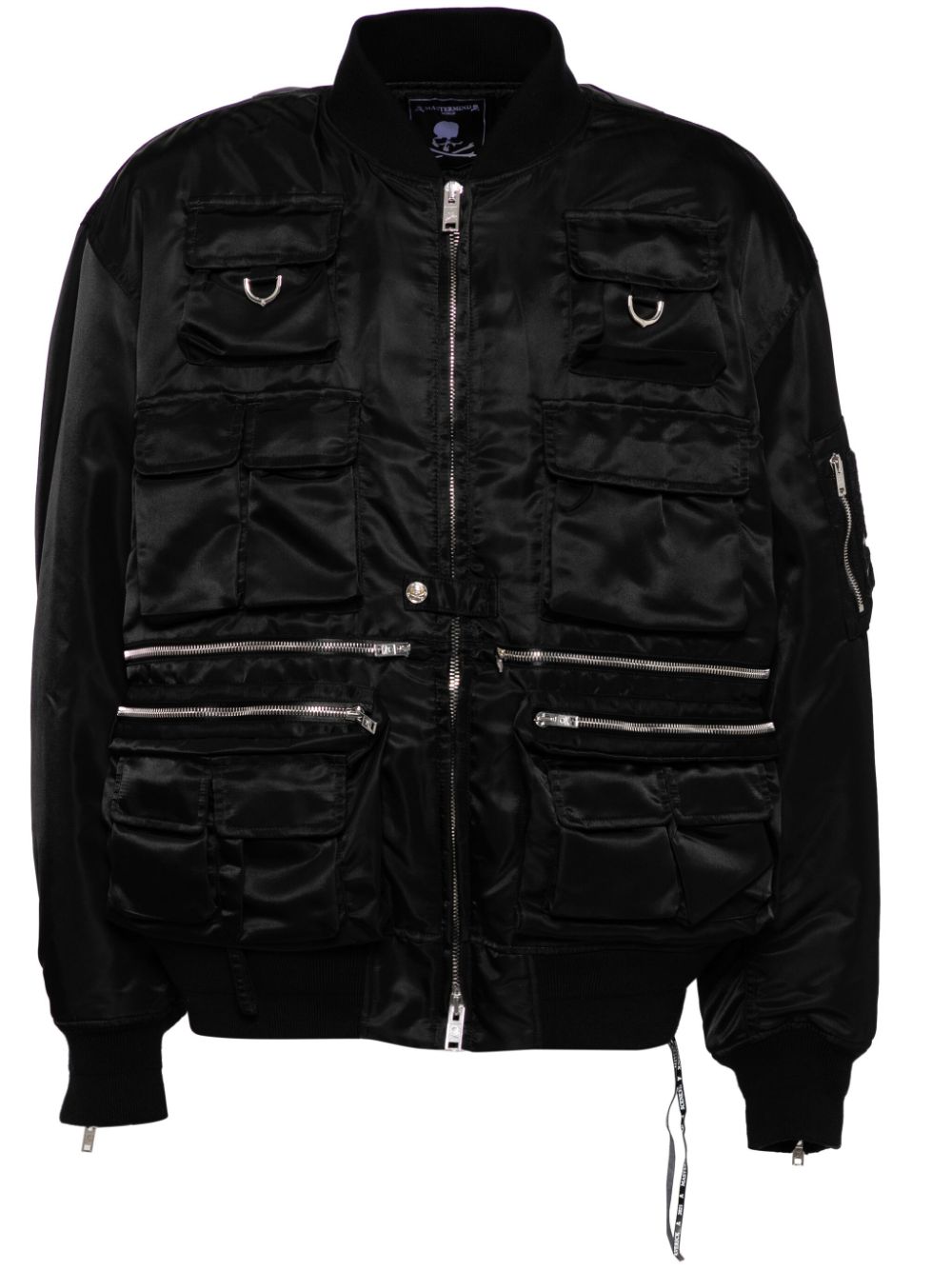 Mastermind World multiple-pockets jacket - Black von Mastermind World