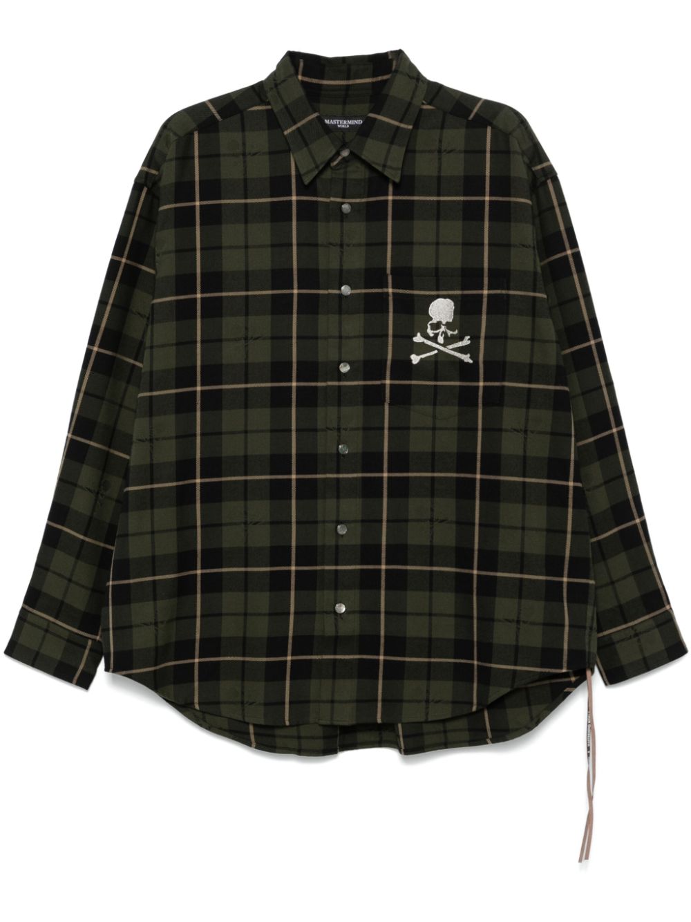 Mastermind World plaid shirt - Green von Mastermind World