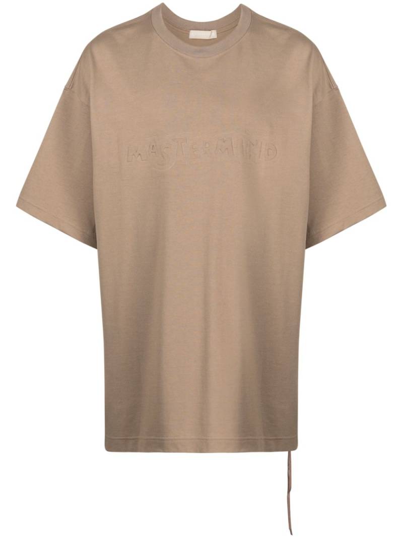 Mastermind World round-neck oversized T-shirt - Brown von Mastermind World