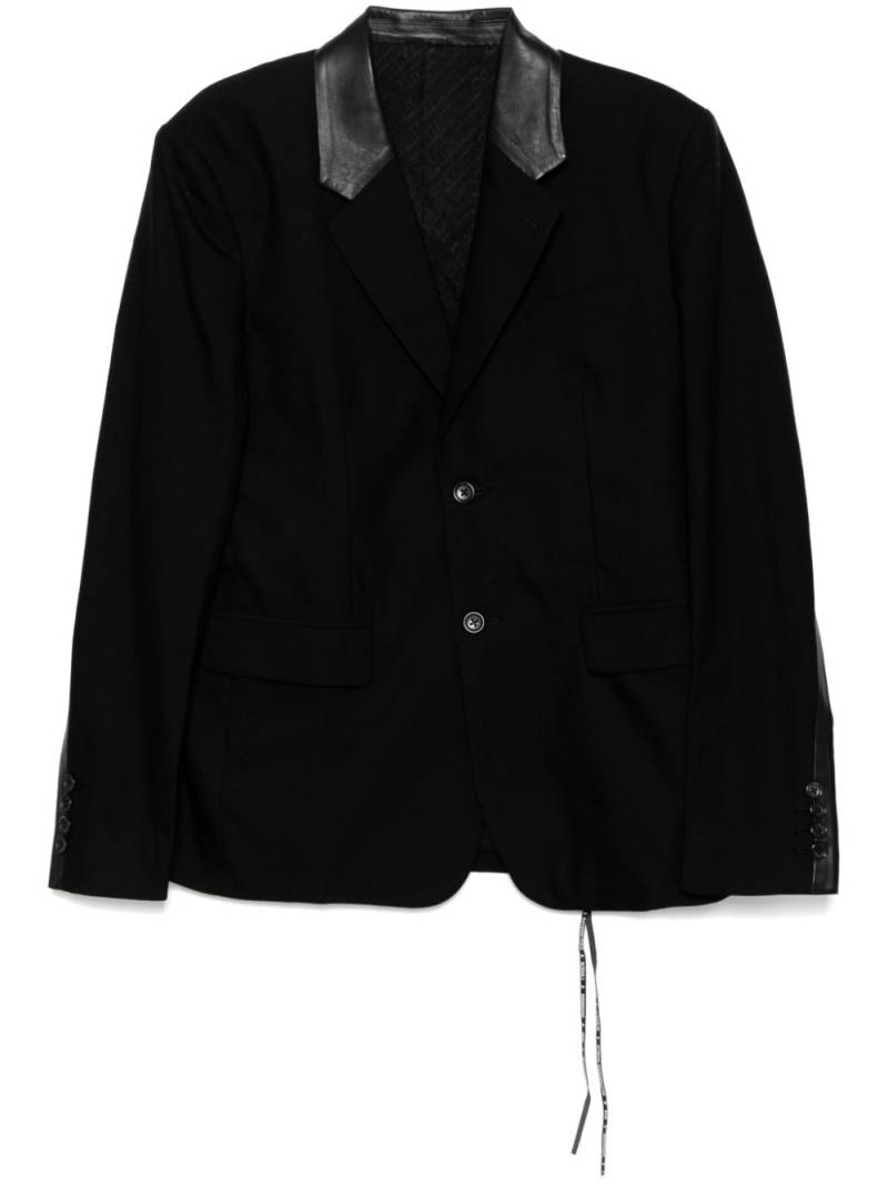 Mastermind World single-breasted blazer - Black von Mastermind World