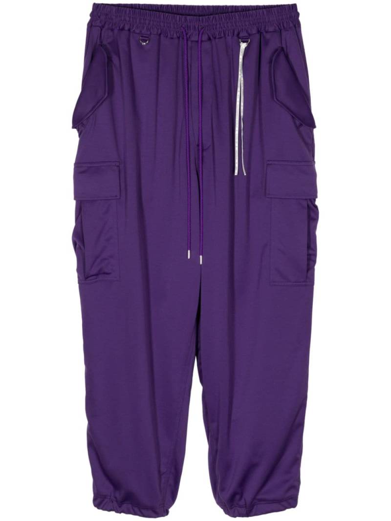 Mastermind World skull-print cargo trousers - Purple von Mastermind World