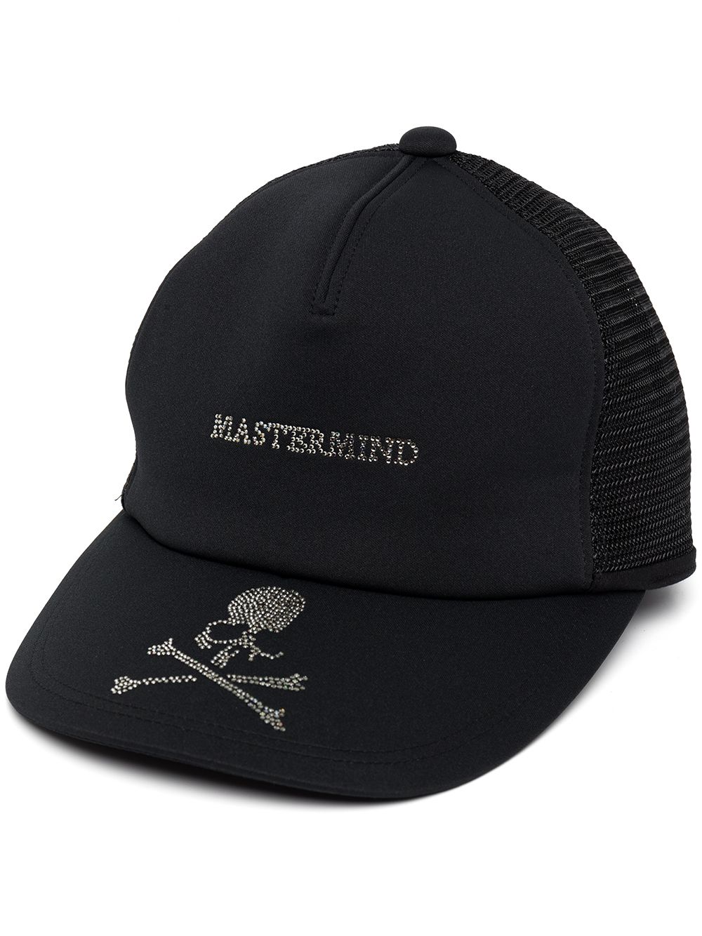 Mastermind World studded-logo mesh-panel cap - Black von Mastermind World