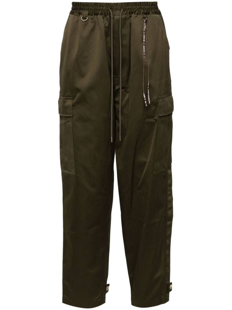 Mastermind World tapered cargo trousers - Green von Mastermind World