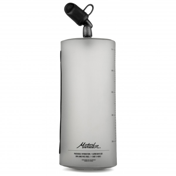 Matador - Bottle Packable Water (Hydration) - Trinkflasche Gr One Size grau von Matador