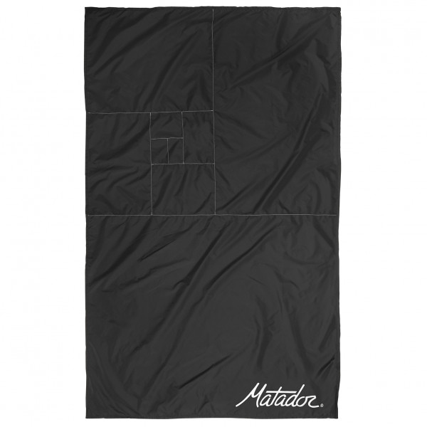 Matador - Mini Pocket Blanket - Picknickdecke Gr 110 x 70 cm schwarz von Matador