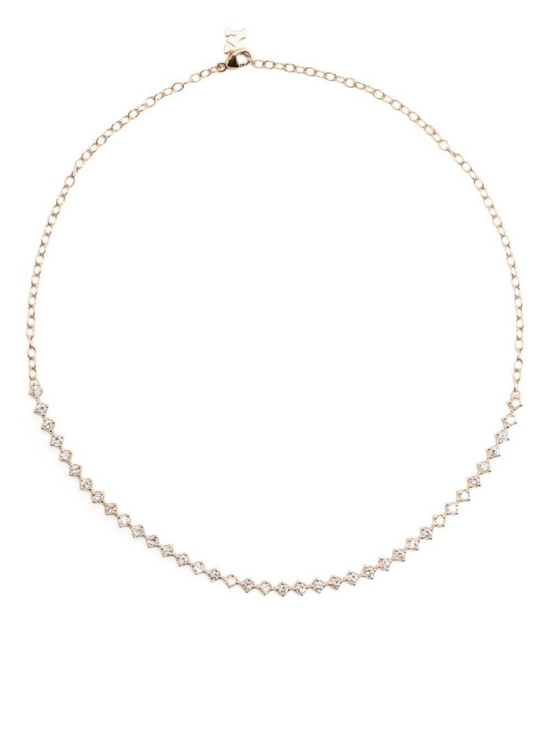 Mateo 14kt Yellow Gold diamond choker necklace von Mateo