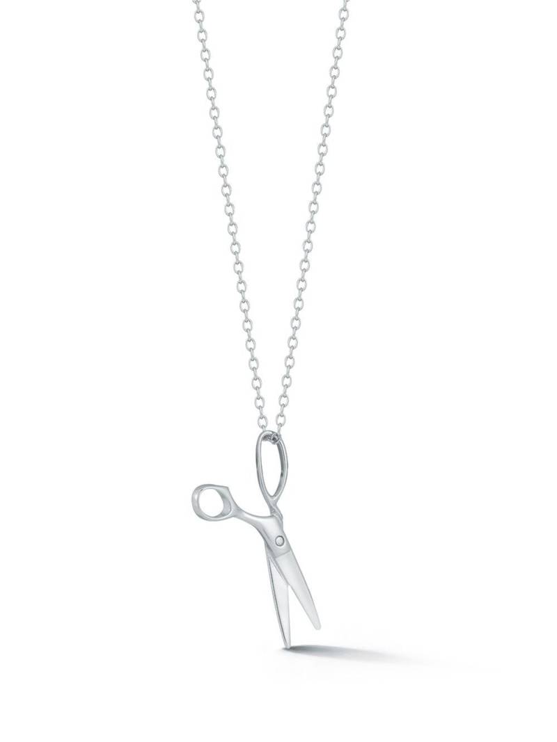 Mateo scissor pendant necklace - Silver von Mateo