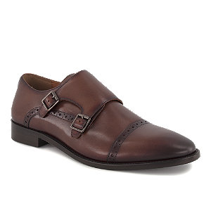 Mathew & Son Monk Herren Businessschuh Braun von Mathew & Son