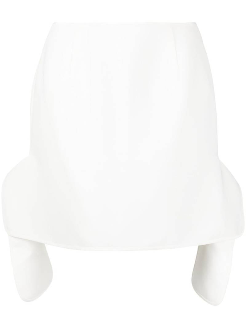 Maticevski Accelerate asymmetric skirt - White von Maticevski