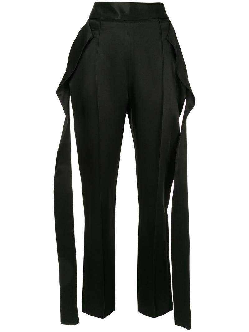 Maticevski Stride pencil trousers - Black von Maticevski