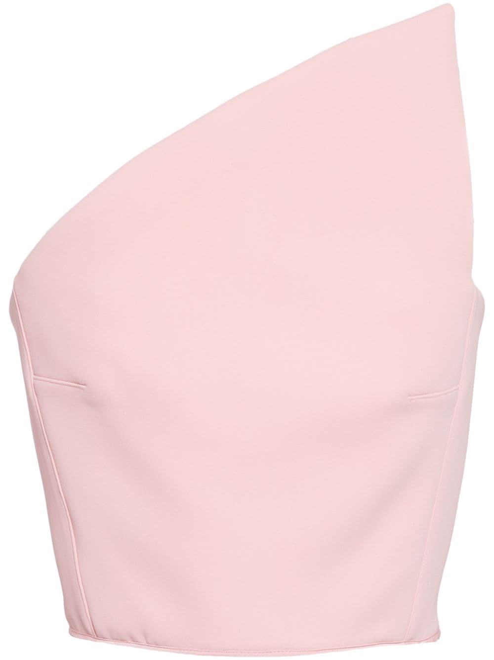 Maticevski asymmetric strapless top - Pink von Maticevski