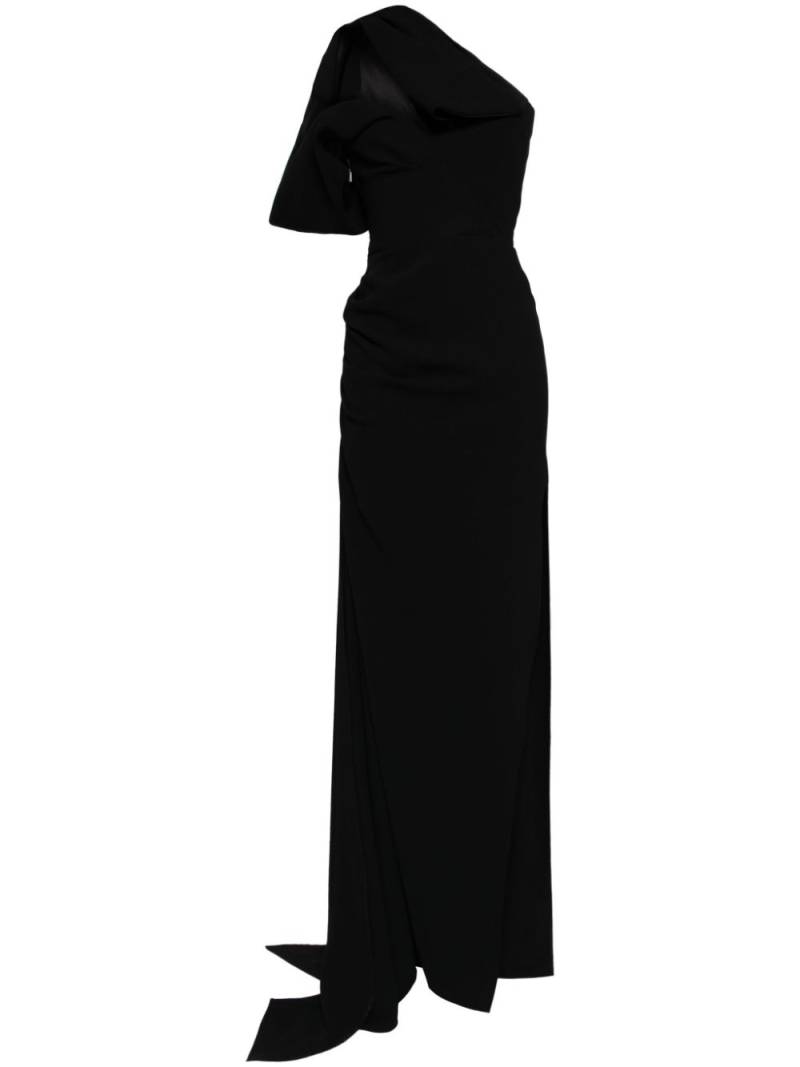 Maticevski one-shoulder maxi dress - Black von Maticevski