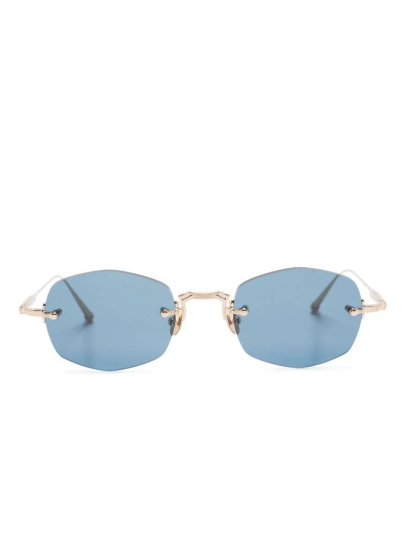 Matsuda Matsuda geometric-frame sunglasses - Gold von Matsuda