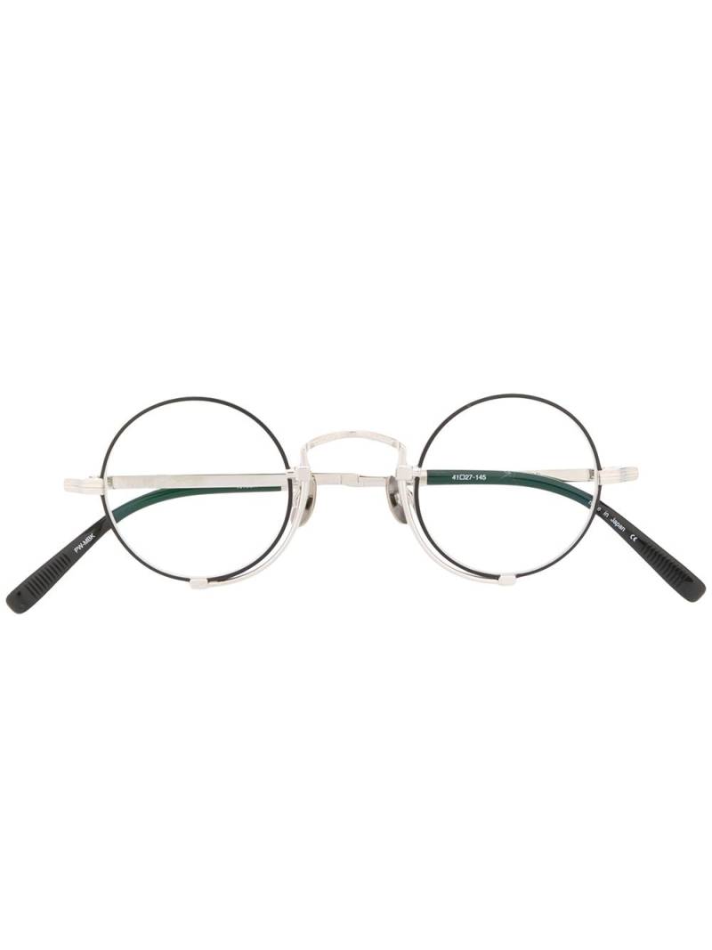 Matsuda circle framed glasses - Metallic von Matsuda