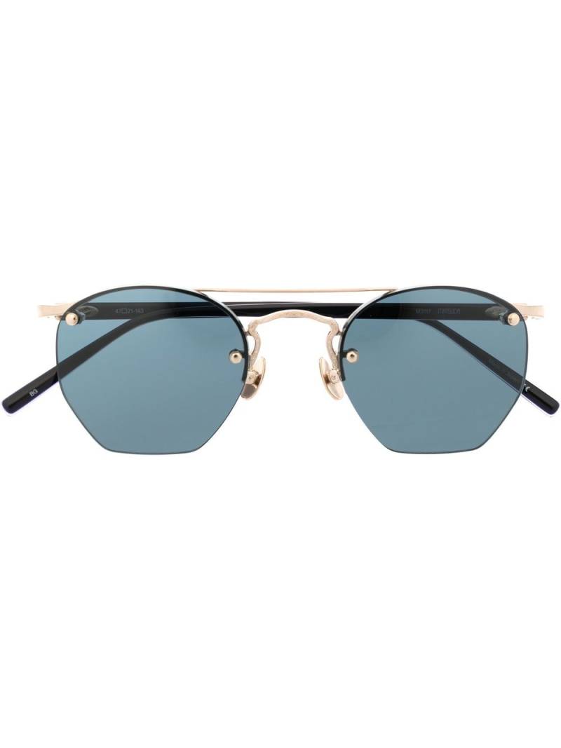 Matsuda rimless blue-tinted sunglasses von Matsuda