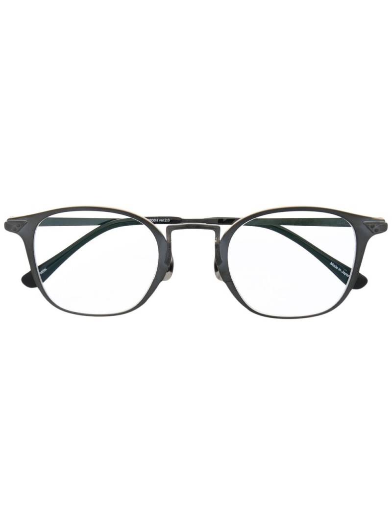 Matsuda round frame glasses - Black von Matsuda