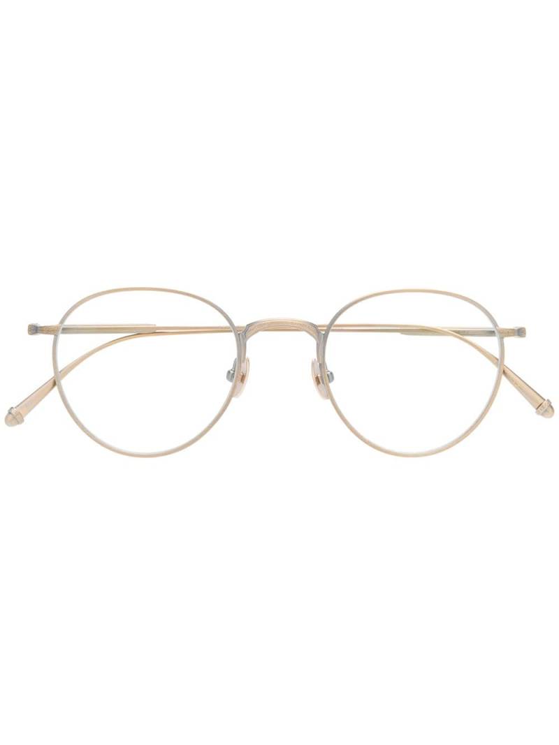 Matsuda round frame glasses - Gold von Matsuda