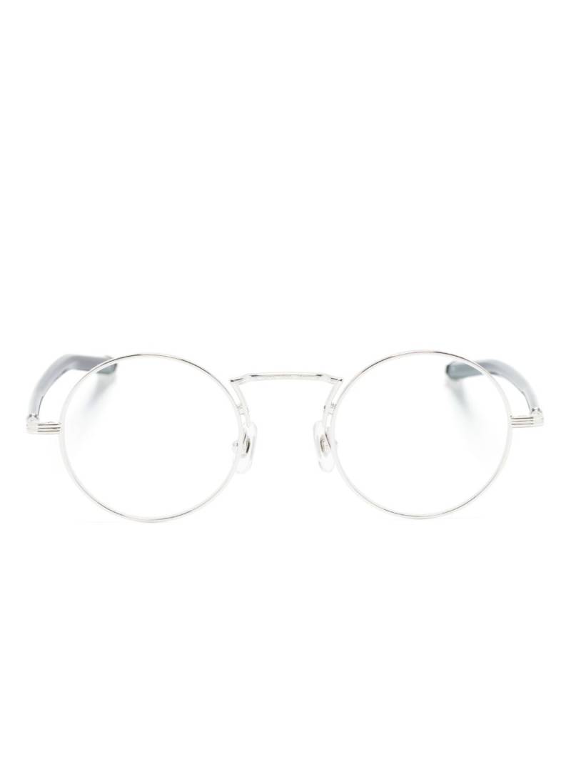 Matsuda round-frame glasses - Silver von Matsuda