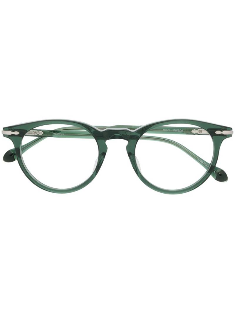 Matsuda round-frame optical glasses - Green von Matsuda