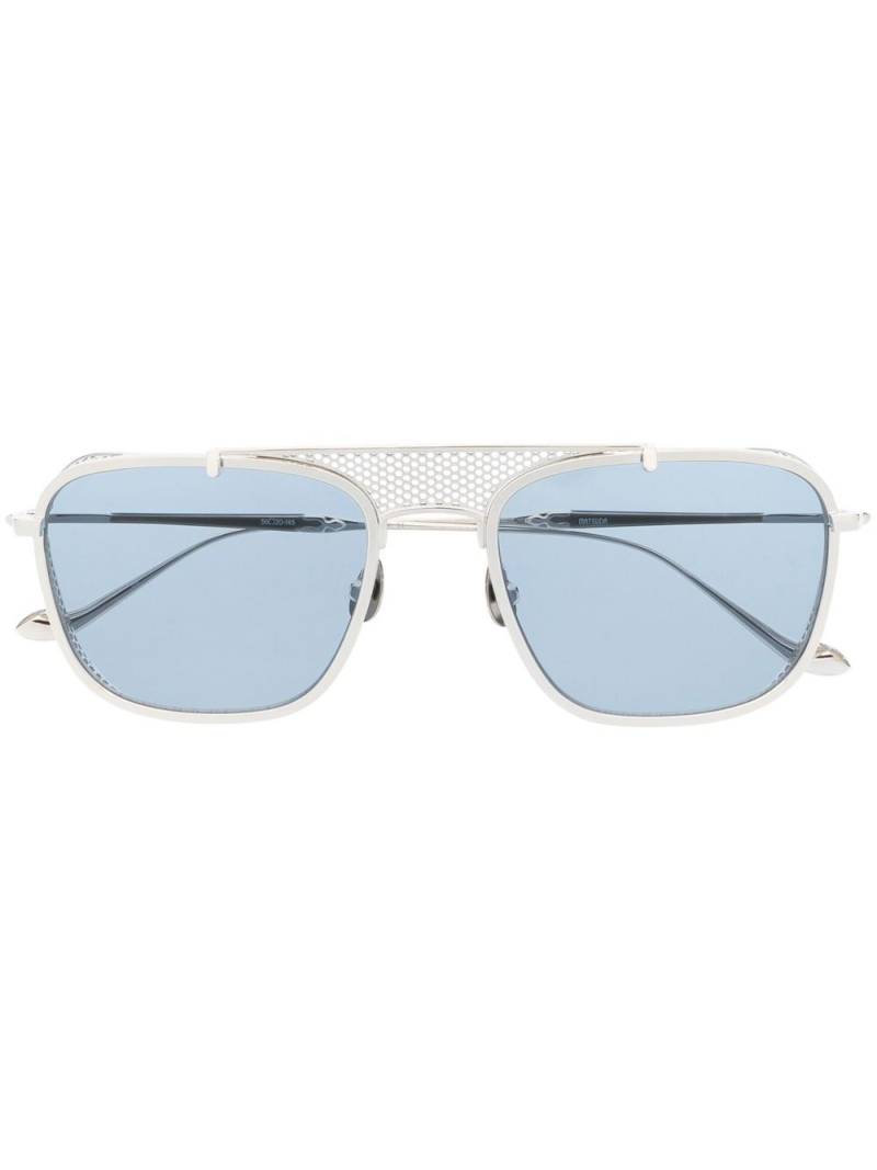 Matsuda square-frame tinted sunglasses - Silver von Matsuda