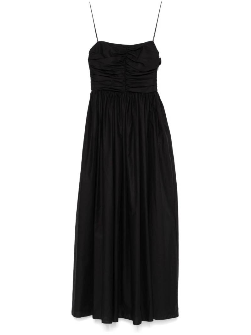 Matteau gathered maxi dress - Black von Matteau