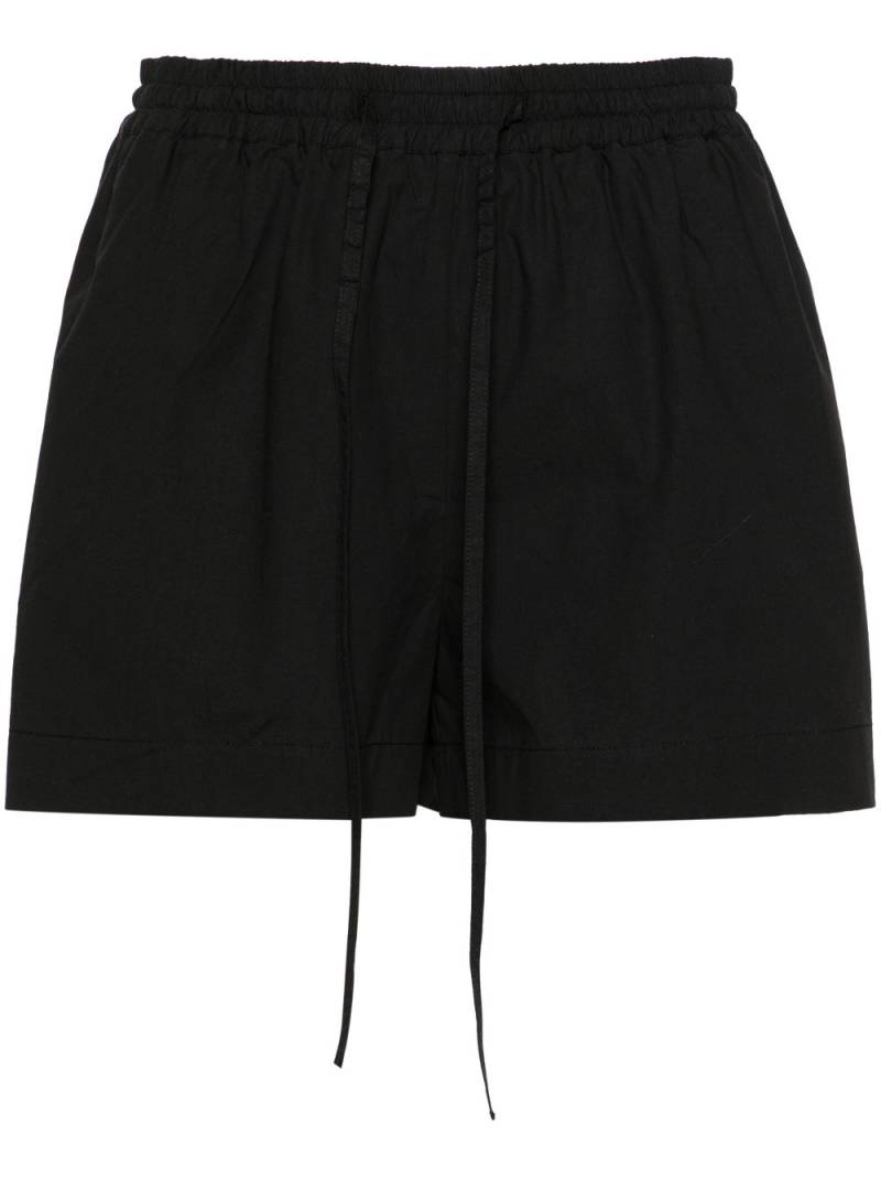 Matteau mid-rise organic cotton shorts - Black von Matteau