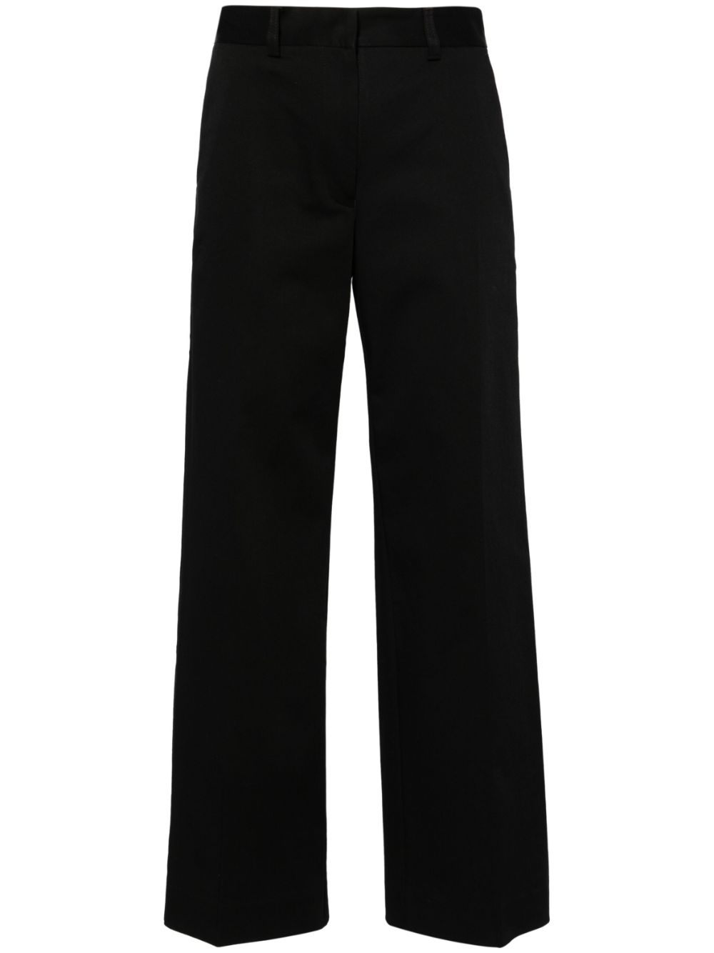 Matteau straight-leh twill tailored trousers - Black von Matteau