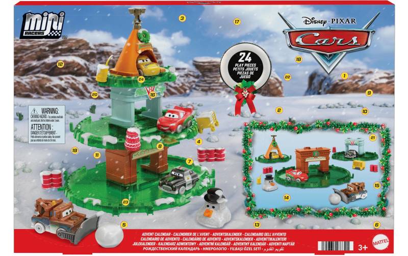 Mattel® Adventskalender »Disney Pixar Cars 2024«, ab 3 Jahren von Mattel®