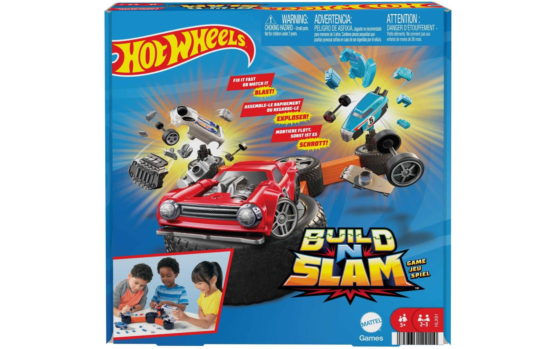 Mattel® Spiel »Hot Wheels Build N Slam« von Mattel®