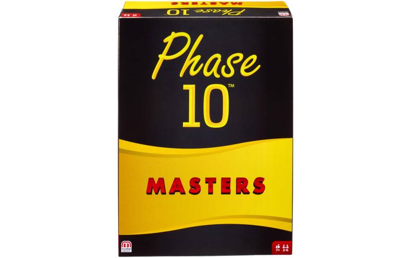 Mattel games Spiel »Phase 10 Masters Kartenspiel D« von MATTEL GAMES