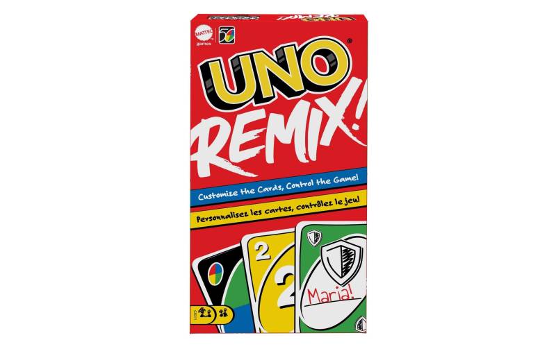 Mattel games Spiel »UNO Remix Kartenspiel« von MATTEL GAMES