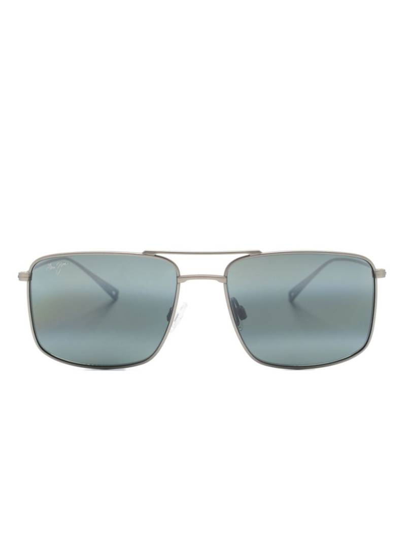 Maui Jim Aeko square-frame sunglasses - Silver von Maui Jim