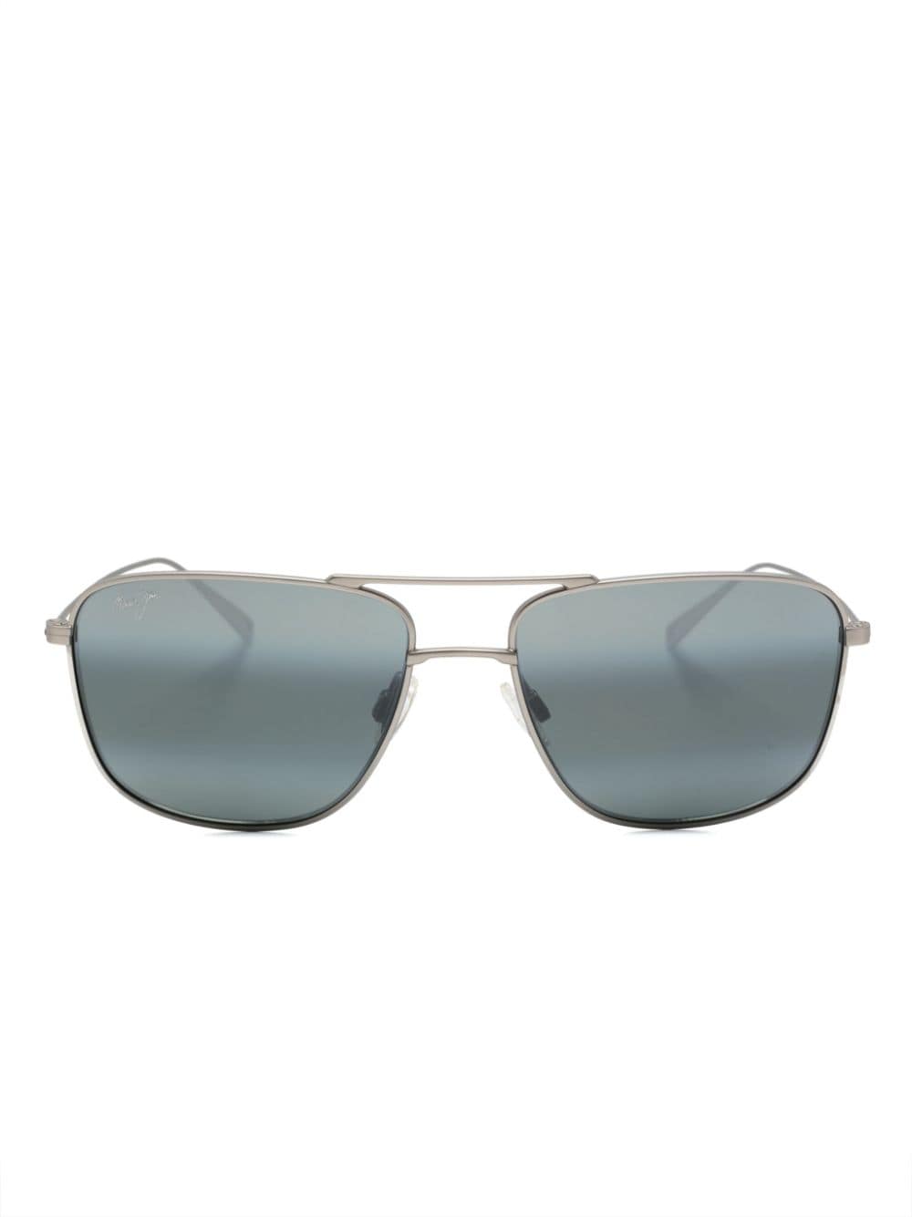 Maui Jim Mikioi pilot-frame sunglasses - Grey von Maui Jim