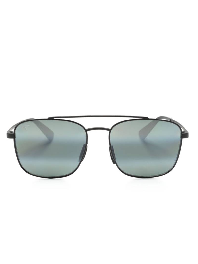 Maui Jim Pīwai pilot-frame sunglasses - Black von Maui Jim