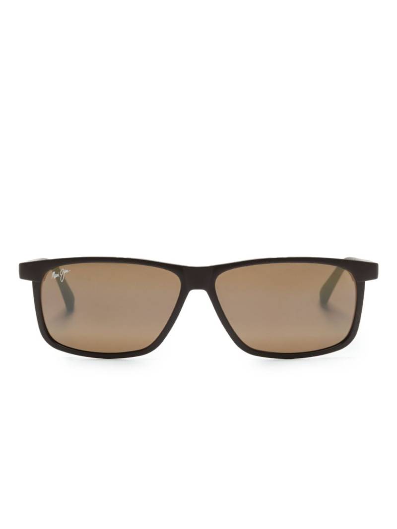 Maui Jim rectangle-frame sunglasses - Brown von Maui Jim