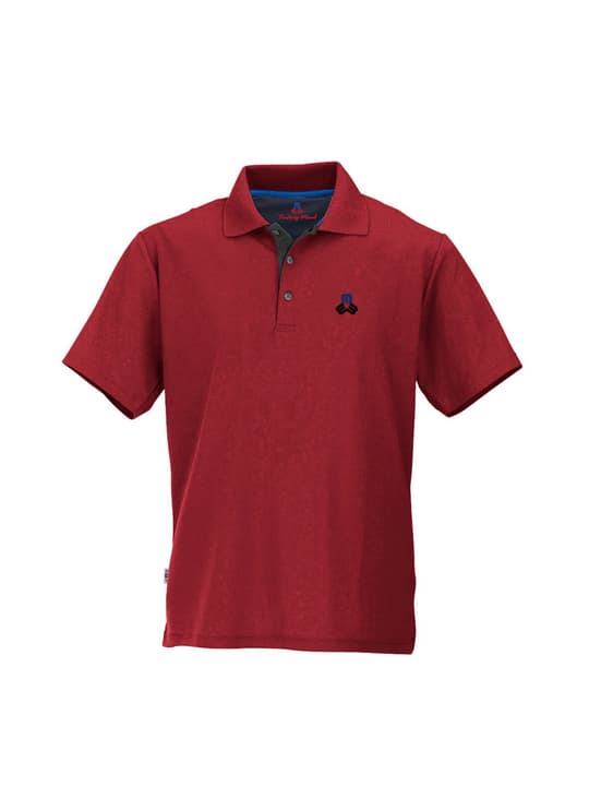 Maul Spiez fresh Poloshirt dunkelrot von Maul