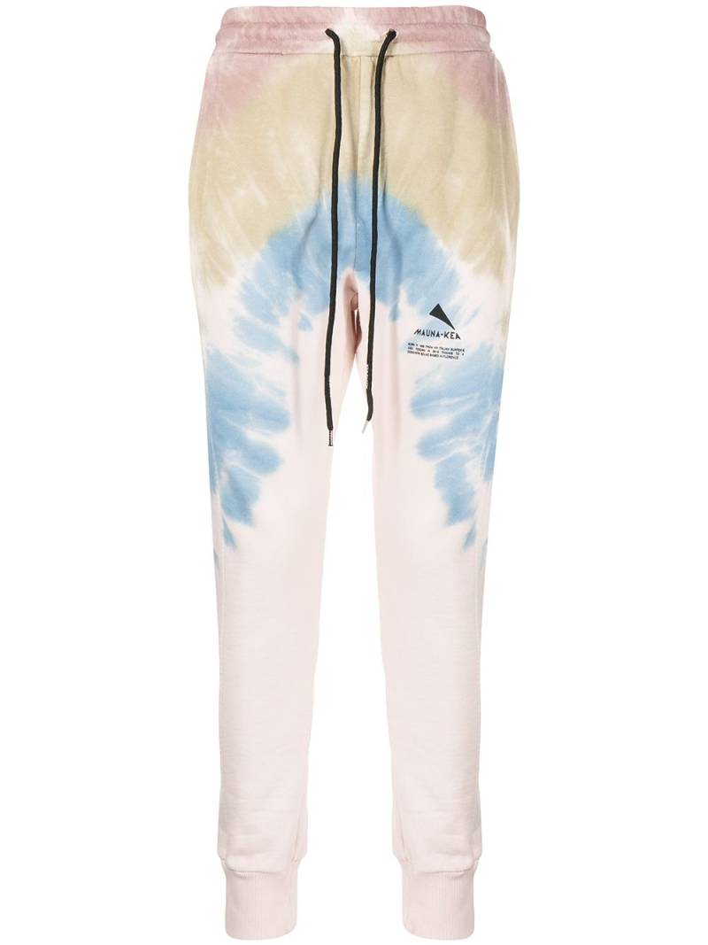 Mauna Kea tie-dye print track pants - Brown von Mauna Kea