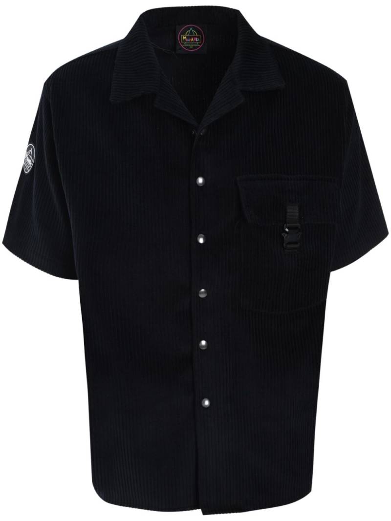 Mauna Kea velvet shirt - Black von Mauna Kea