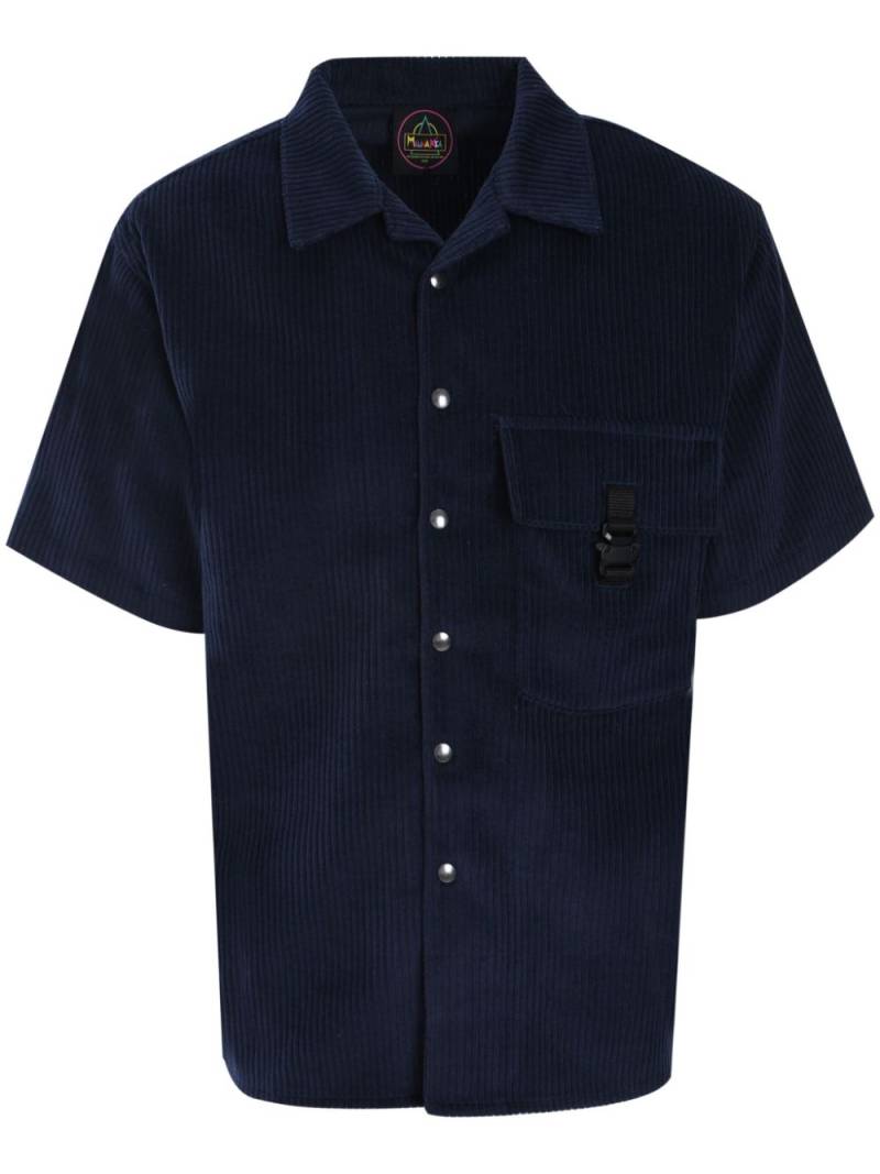 Mauna Kea velvet shirt - Blue von Mauna Kea