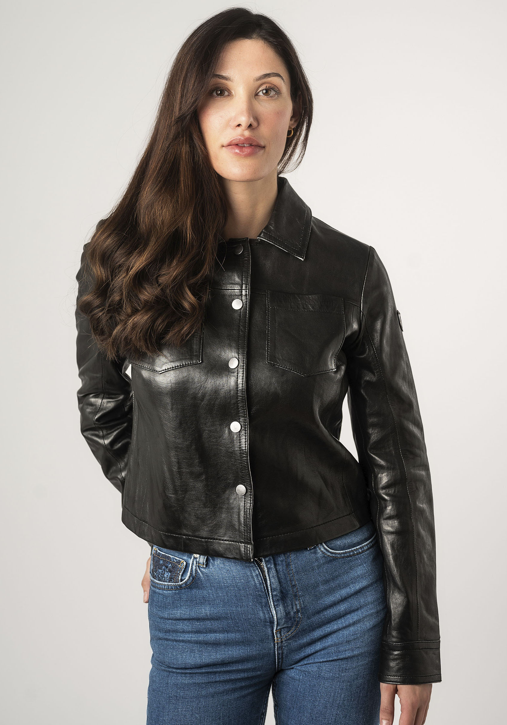 Mauritius Lederjacke »MWLefei«, mit Brusttaschen Mauritius Lederjacke »MWLefei«, mit Brusttaschen von Mauritius