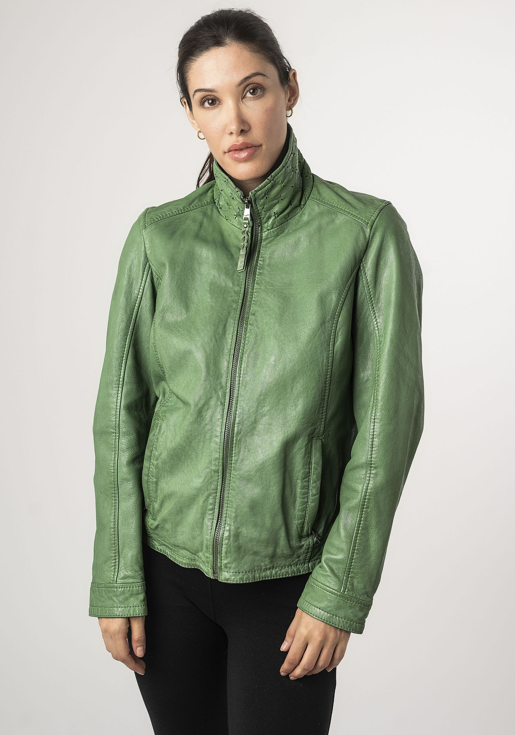 Mauritius Lederjacke »MWWalli«, mit Stehkragen Mauritius Lederjacke »MWWalli«, mit Stehkragen von Mauritius