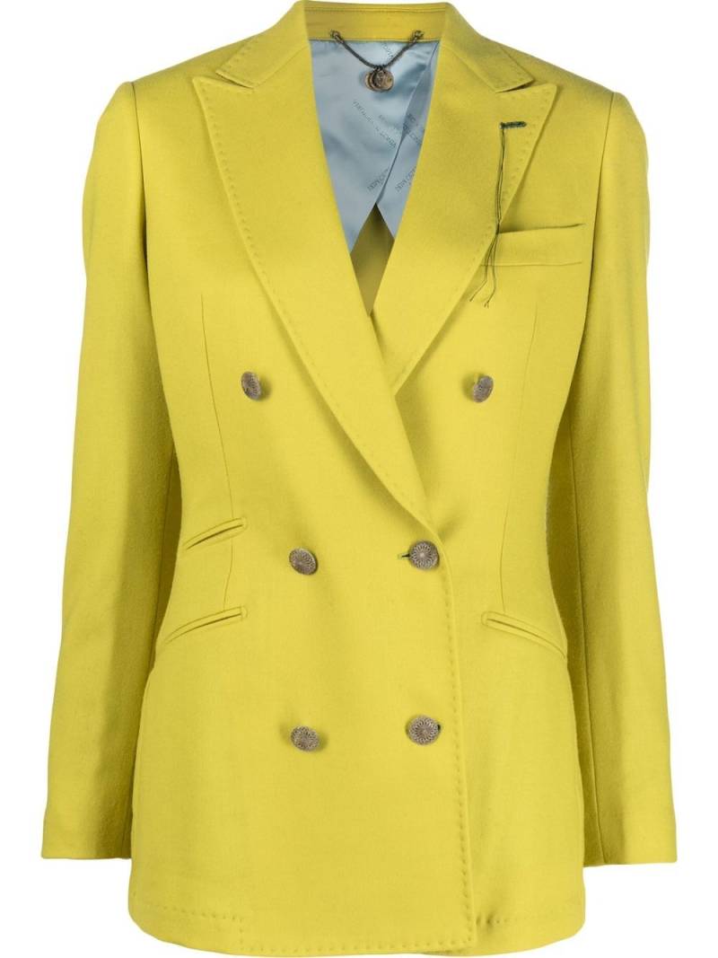 Maurizio Miri Grace double-breasted blazer - Green von Maurizio Miri