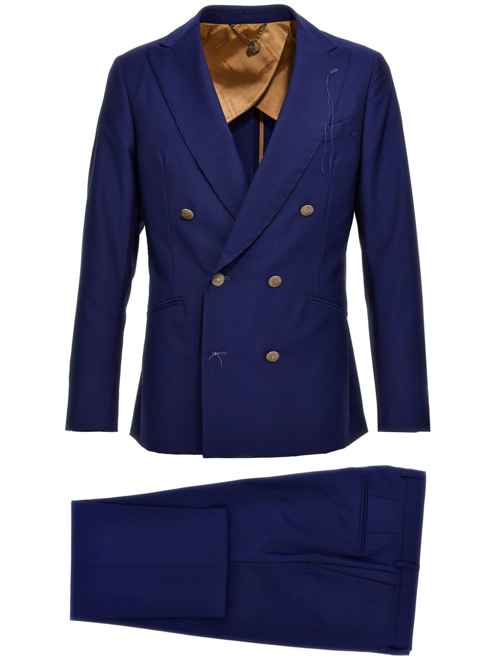 Maurizio Miri classic double-breasted suit - Blue von Maurizio Miri