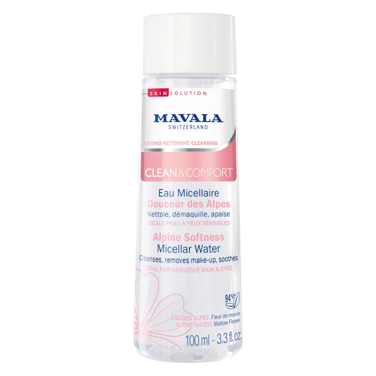 Swiss Skin Solution - Clean & Comfort Eau Micellaire von Mavala