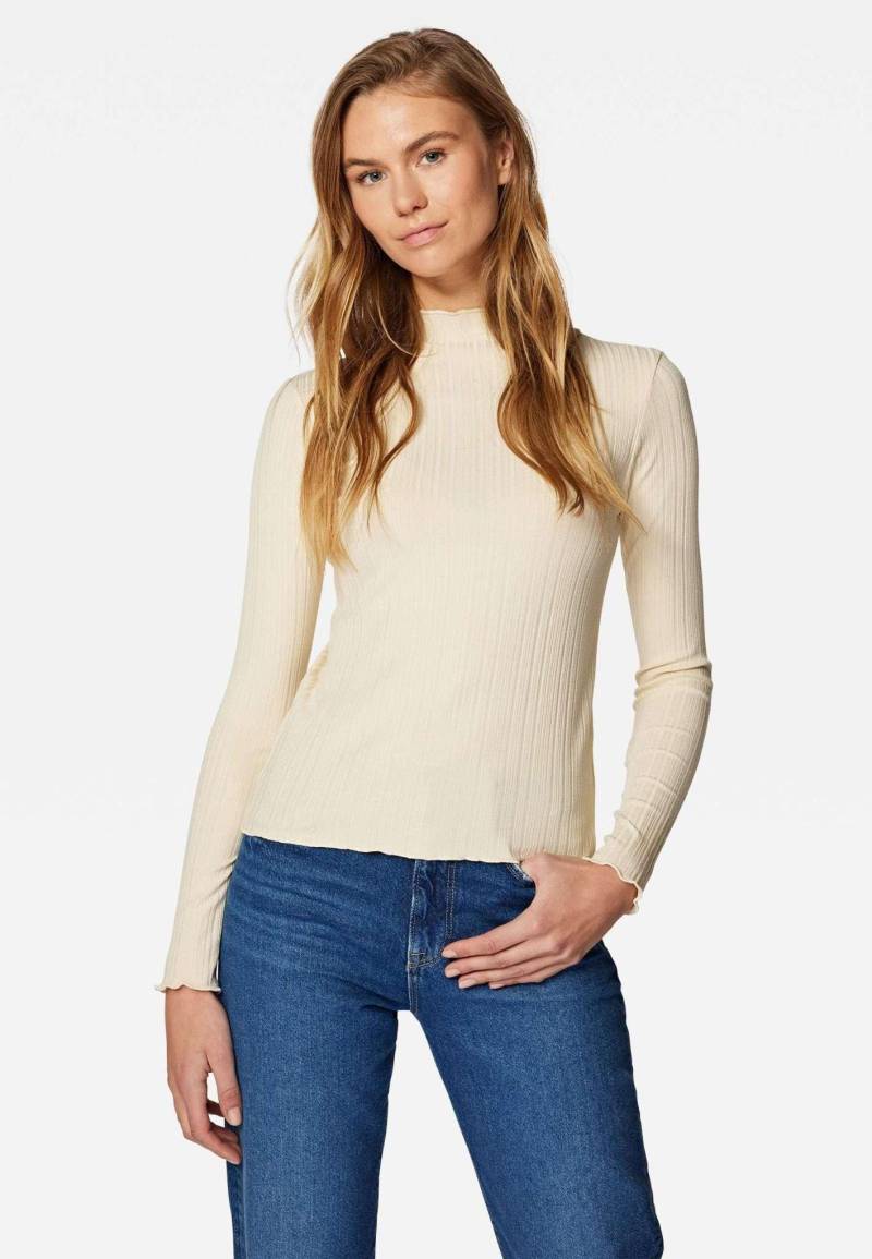 Langarmshirts Long Sleeve Top Damen Gelb Bunt M von Mavi