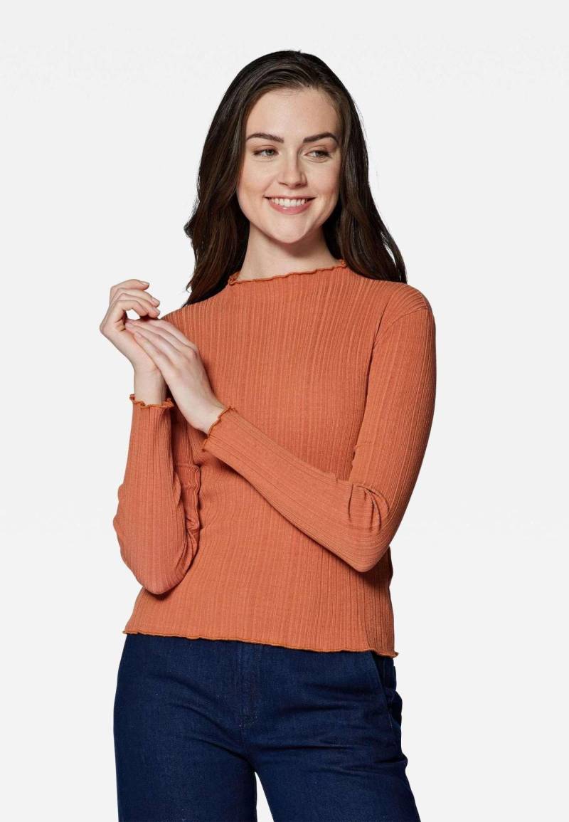 Langarmshirts Long Sleeve Top Damen Orange M von Mavi